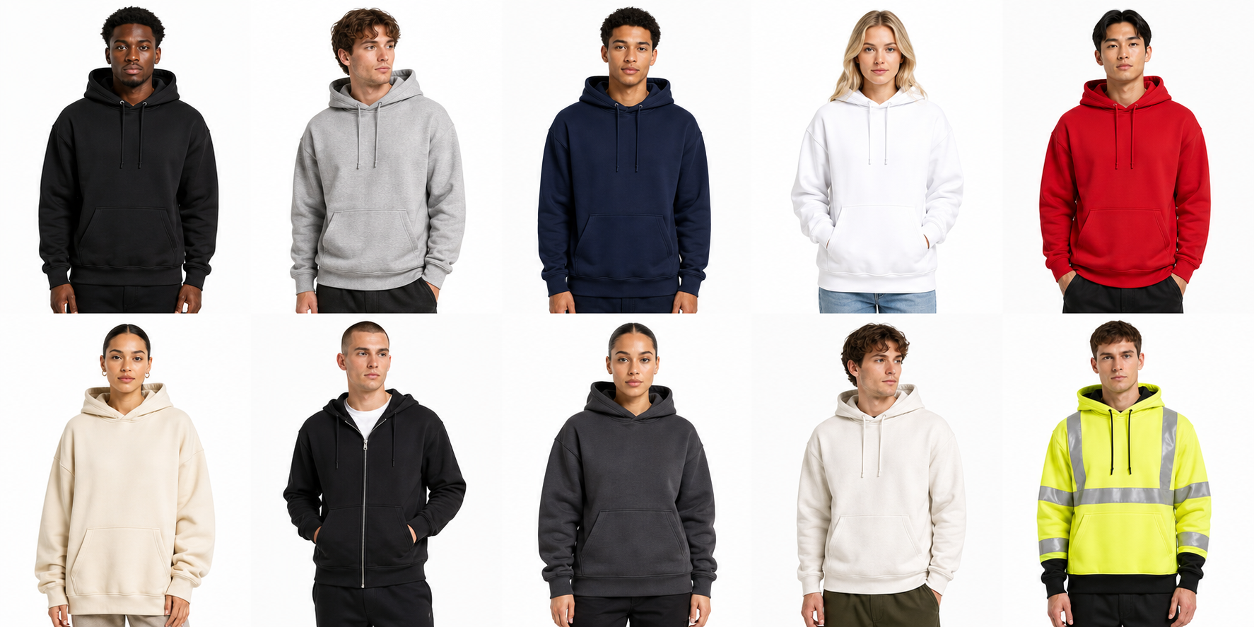 Custom hoodie product visual
